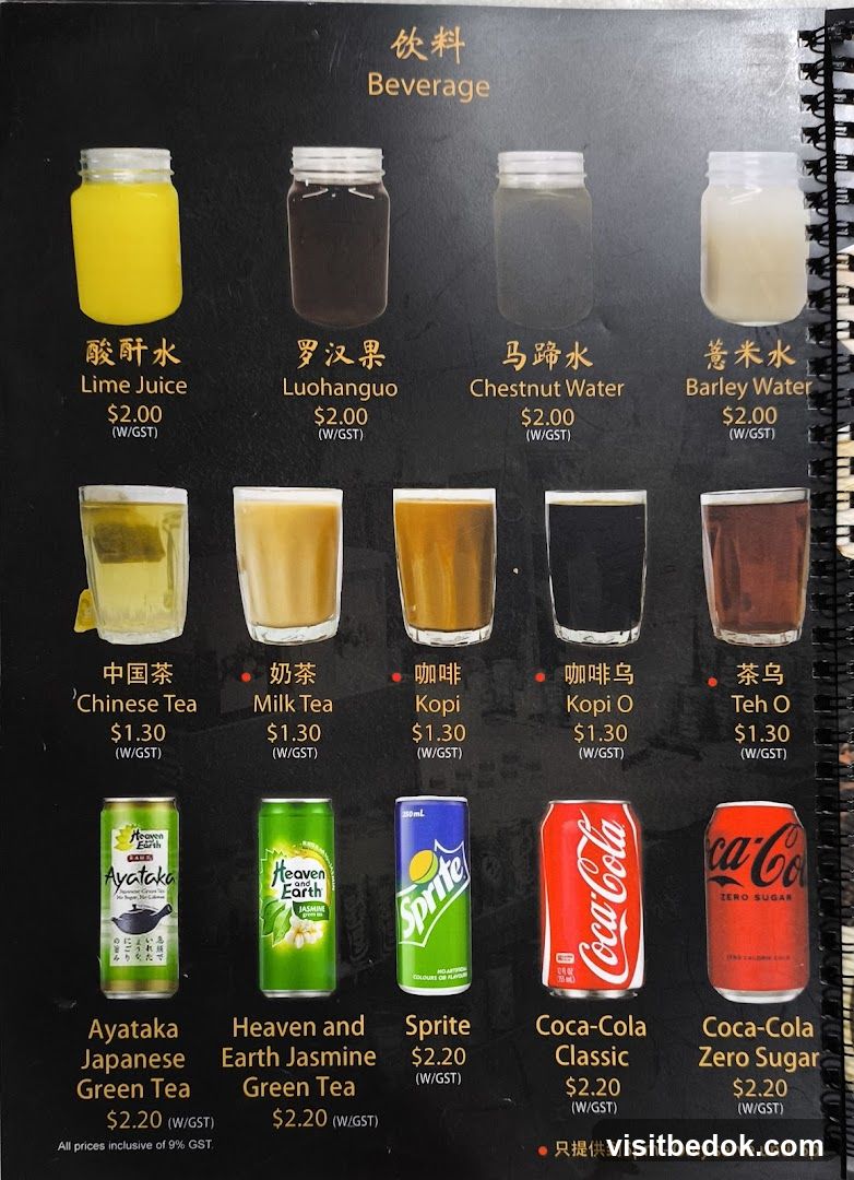 Beverage Menu