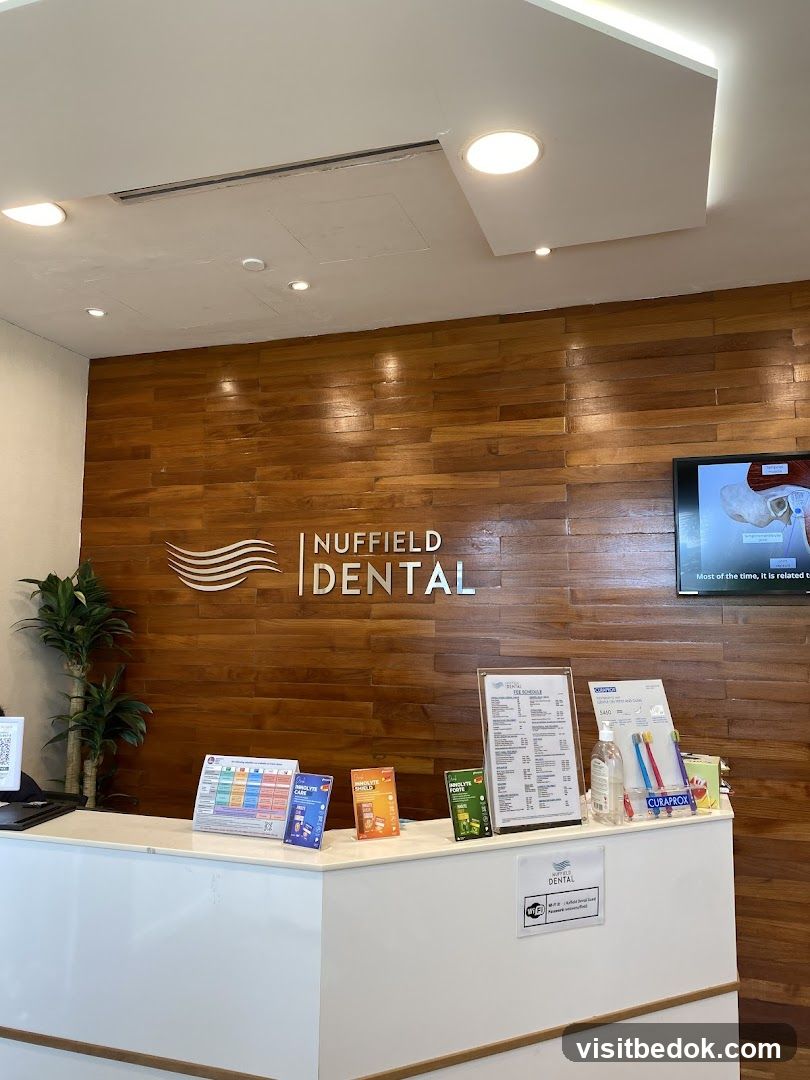 Nuffield Dental Reception