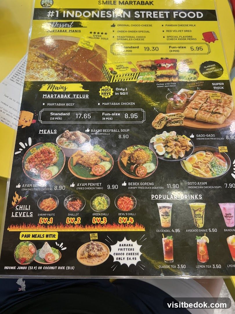 SMILE MARTABAK #1 INDONESIAN STREET FOOD