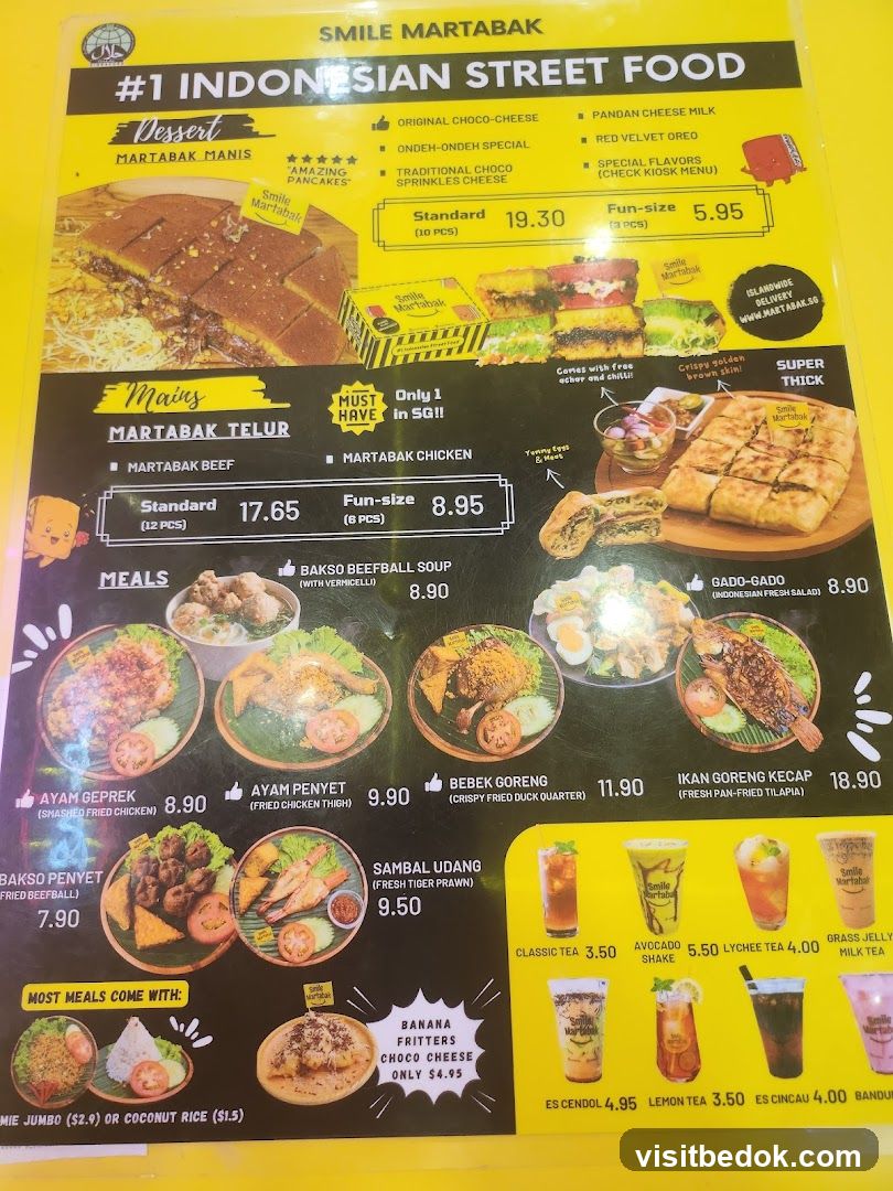 SMILE MARTABAK #1 INDONESIAN STREET FOOD