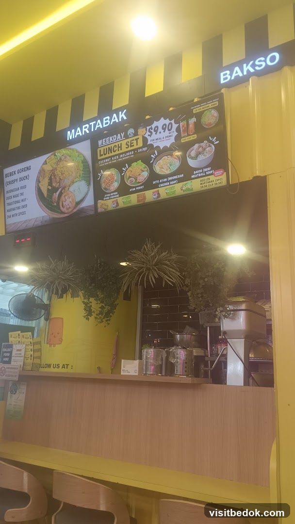 Martabak and Bakso Menu