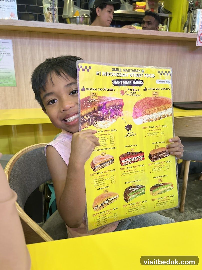 Smile Martabak Menu