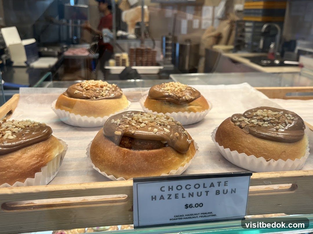 Chocolate Hazelnut Bun