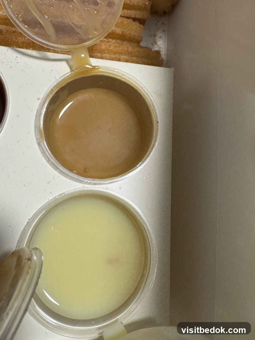 Churros with Dipping Sauces