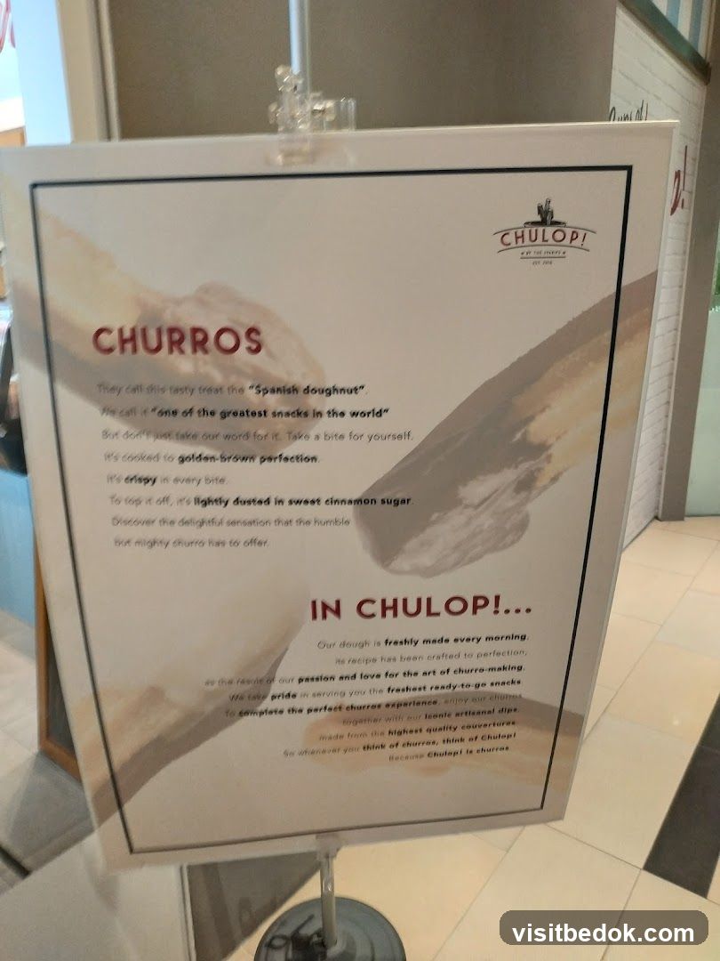 Churros Advertisement