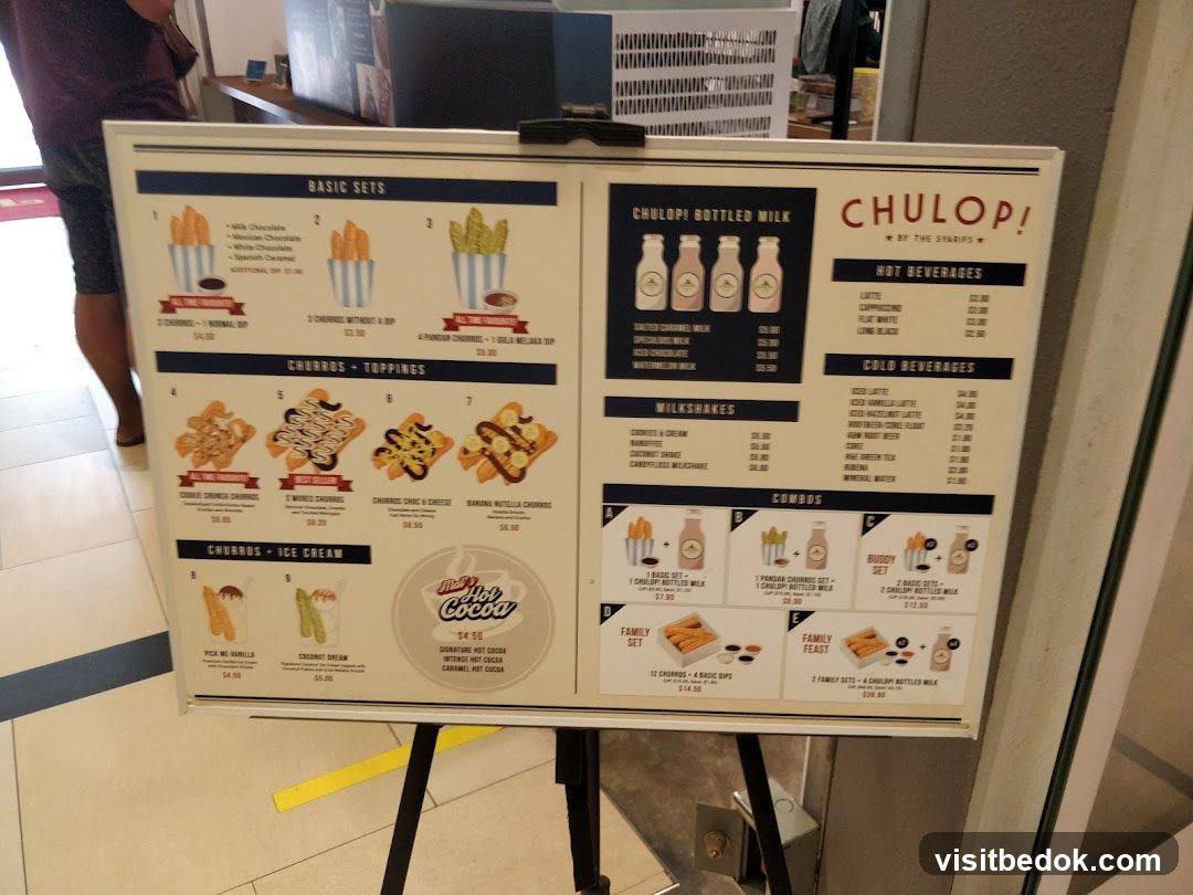 CHULOP! Menu