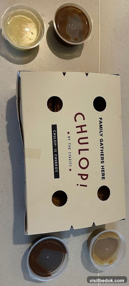 Chulop! Churros Box with Dips