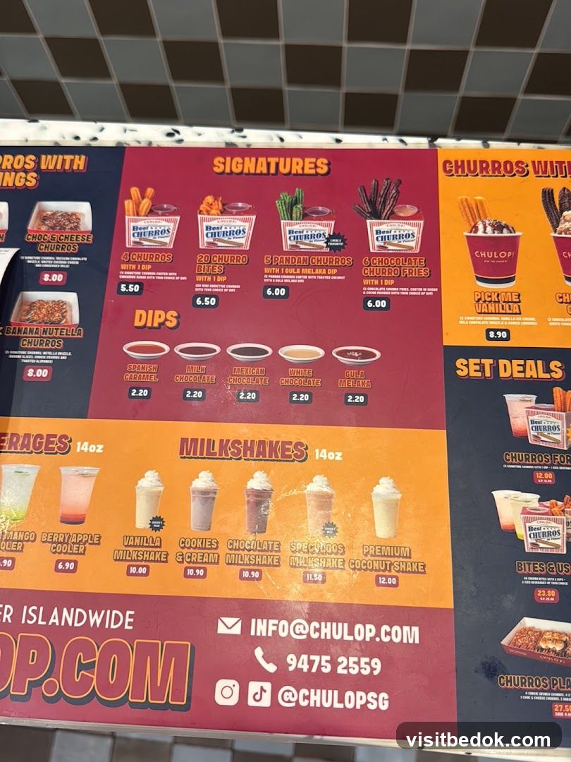 Chulop Menu