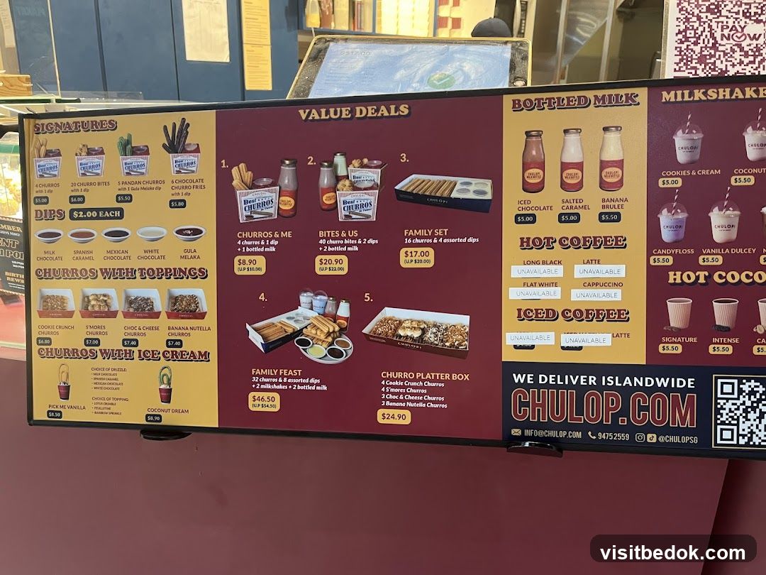 Chulop Menu