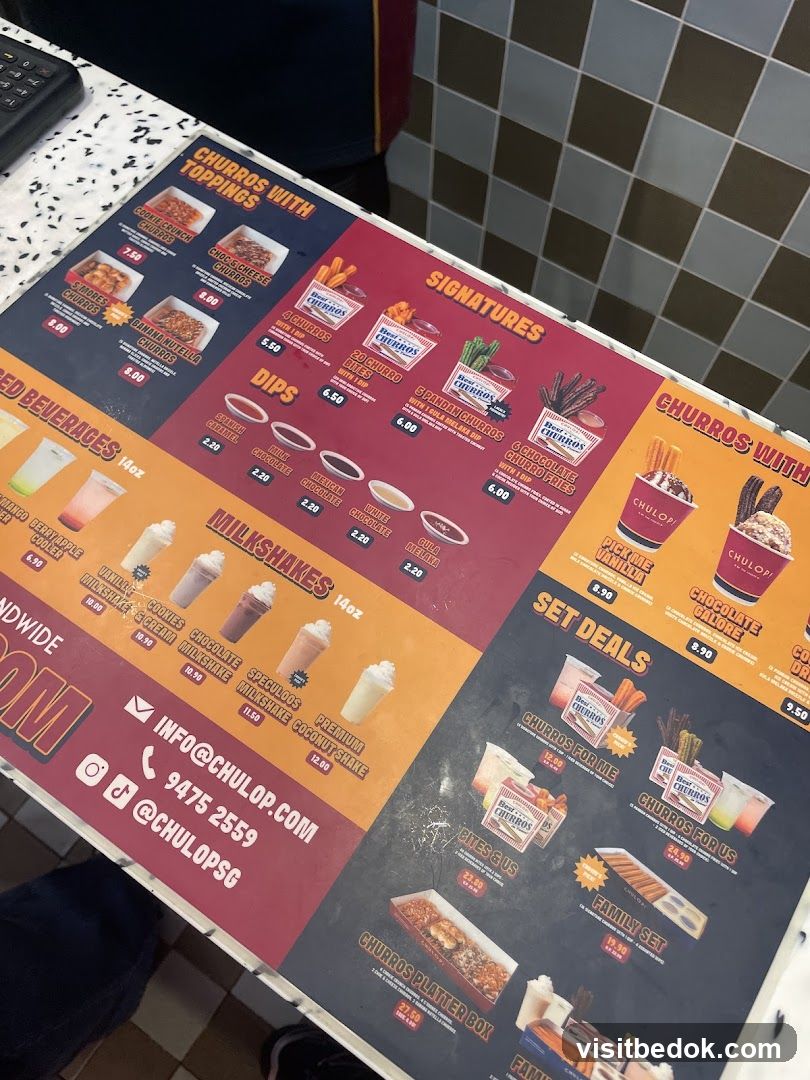 Chulop Menu
