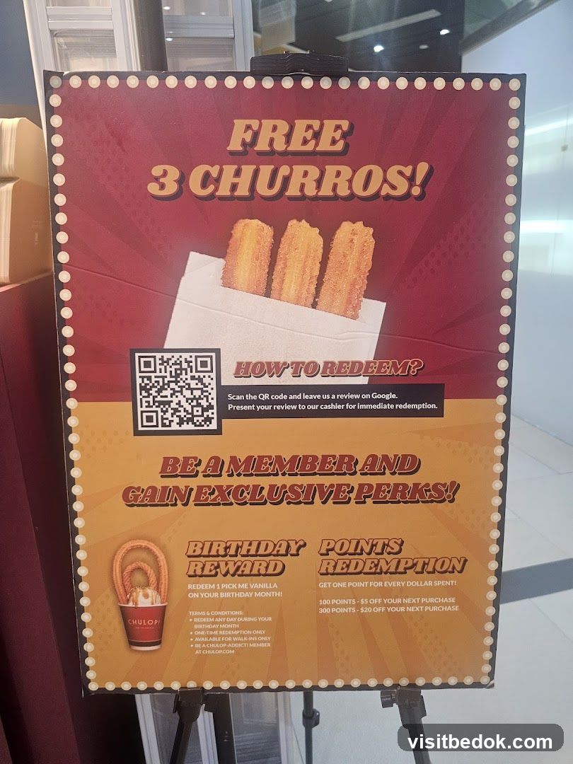 Free Churros Promotion