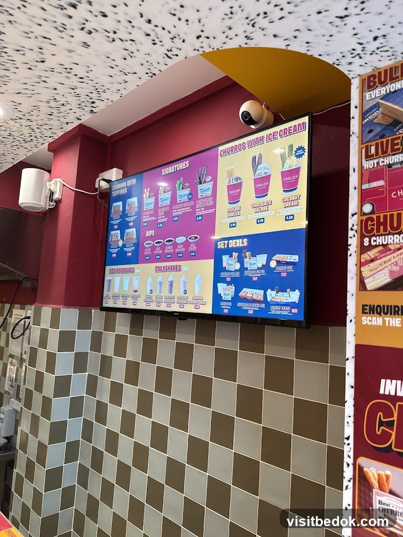 Churros Menu