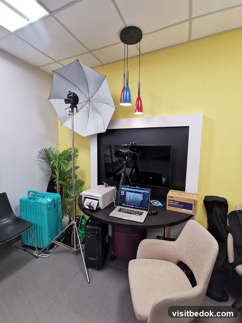 Photography Studio Setup