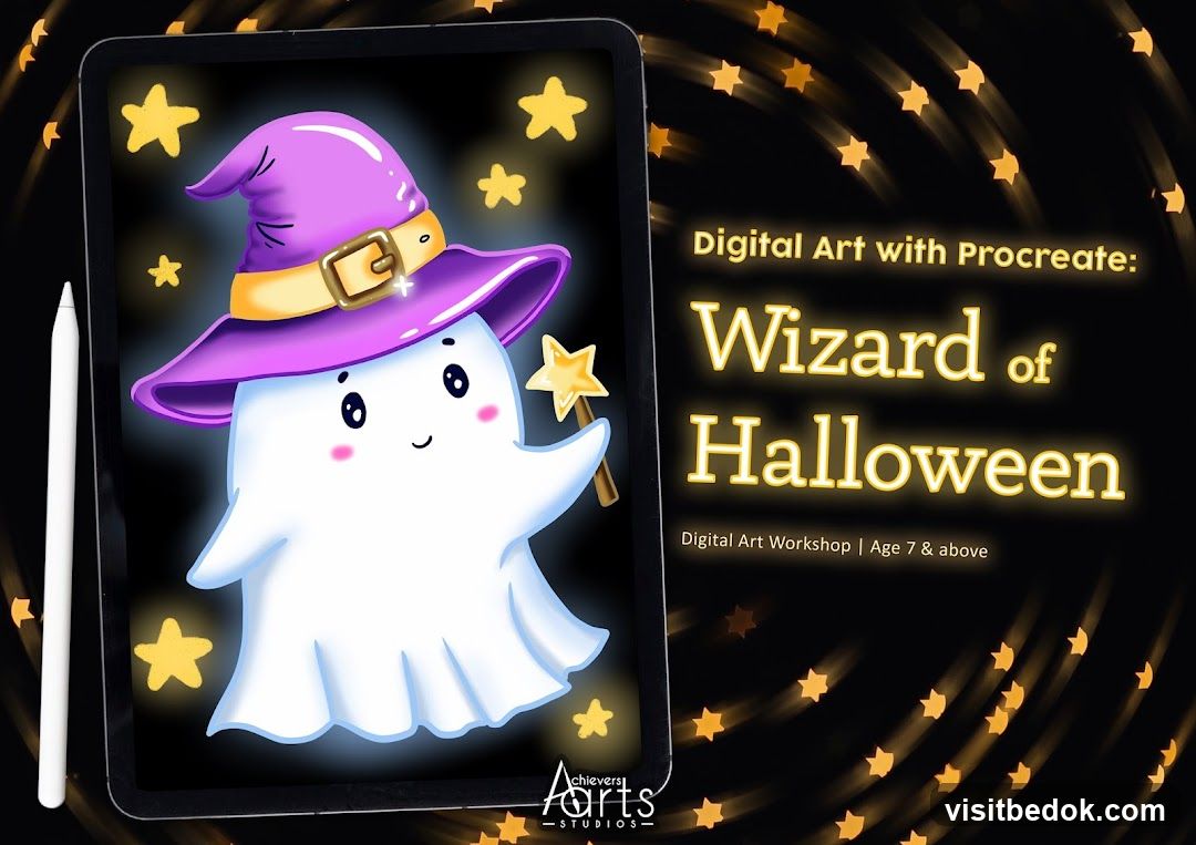 Digital Art Workshop: Wizard of Halloween