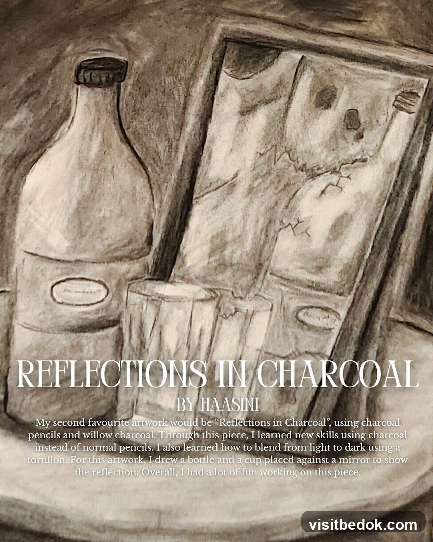 Reflections in Charcoal