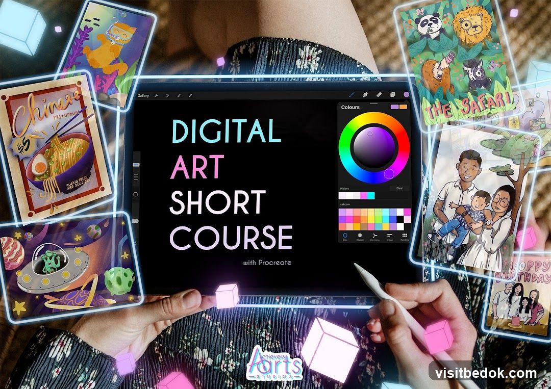 Digital Art Short Course Advertisement
