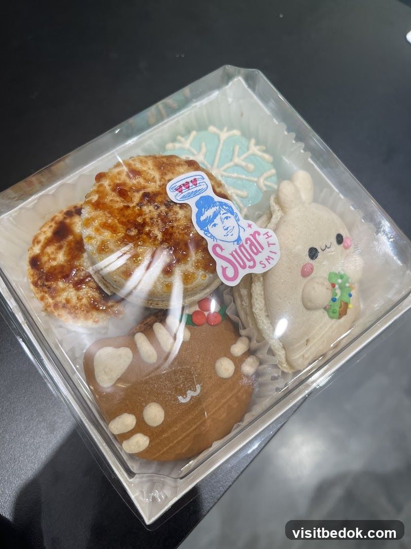 Assorted Pastries in a Box
