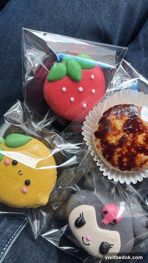 Assorted Macarons and Pastry