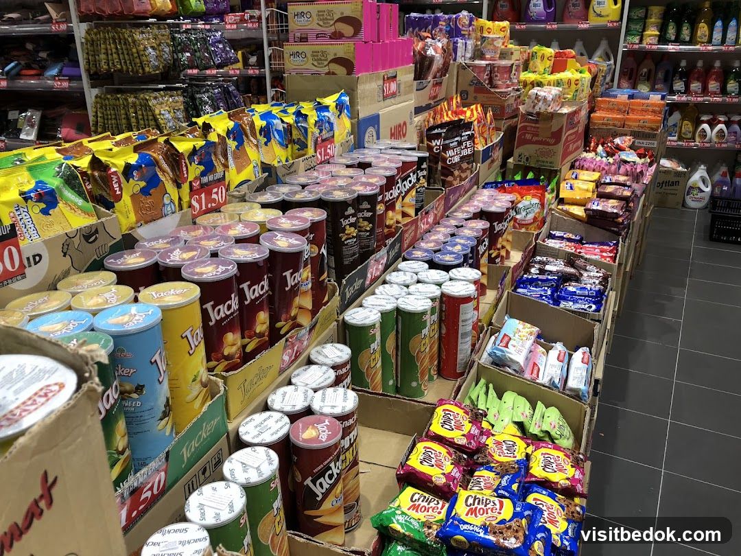 Snack Aisle in a Store