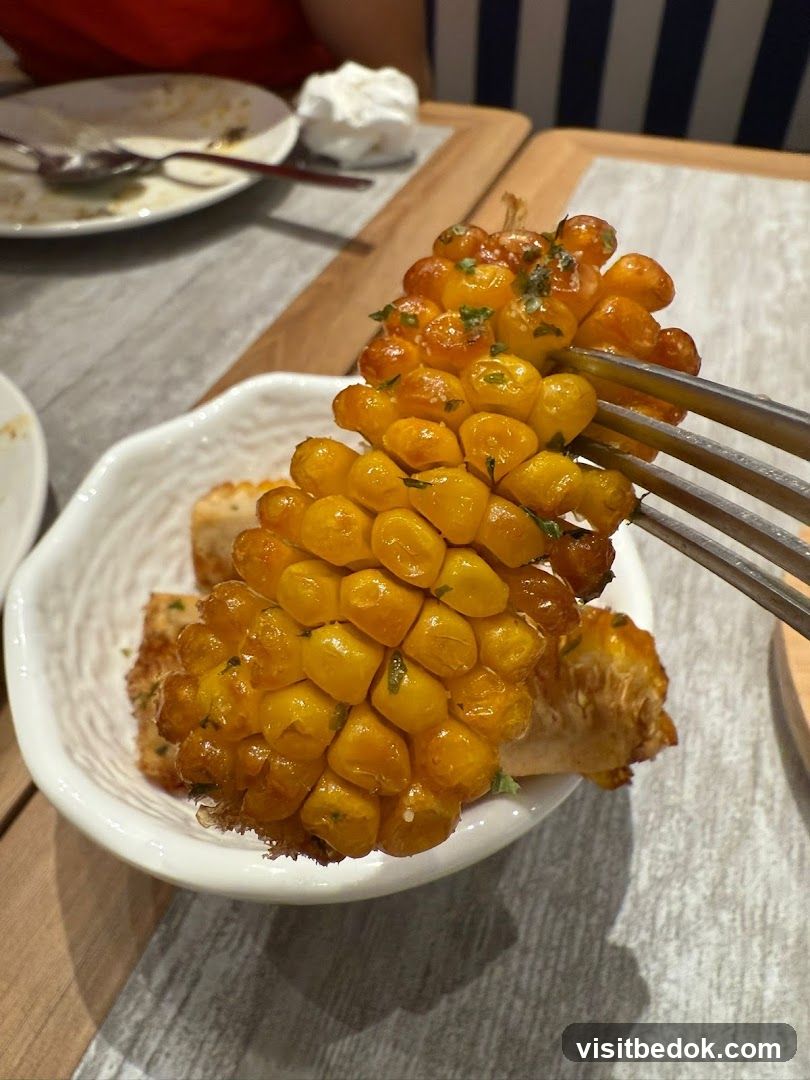 Corn on the Cob Appetizer