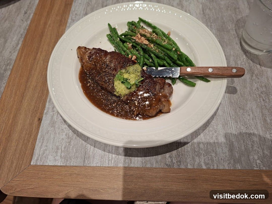Steak and Green Beans