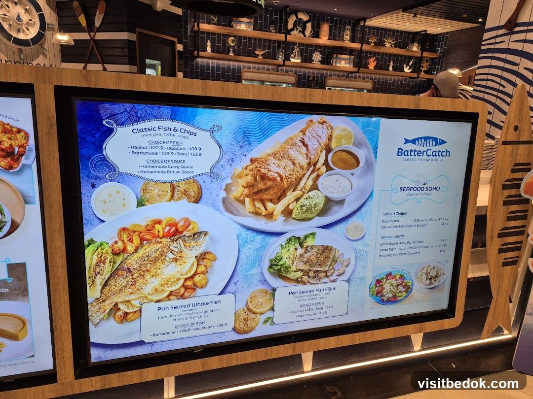 BatterCatch Classic Fish and Chips Menu