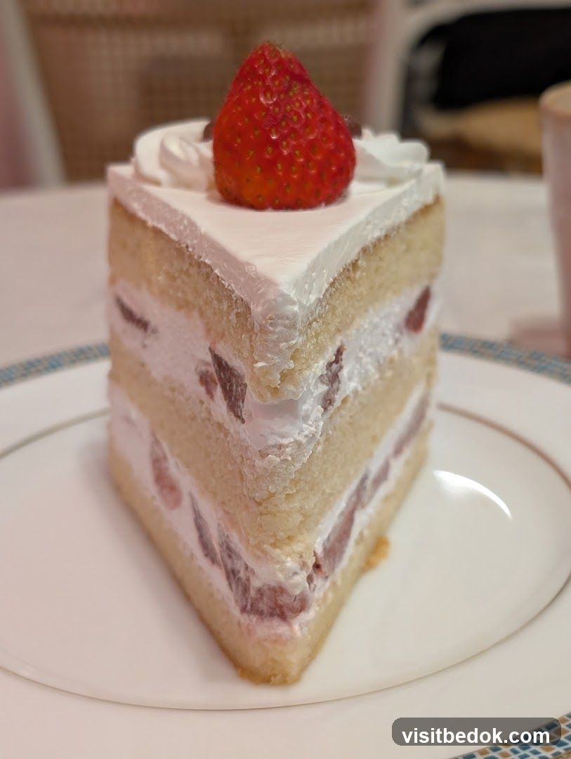 Strawberry Shortcake Slice