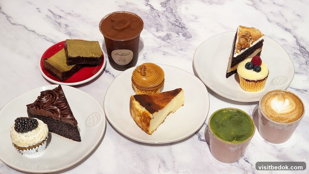 Assortment of Desserts and Drinks
