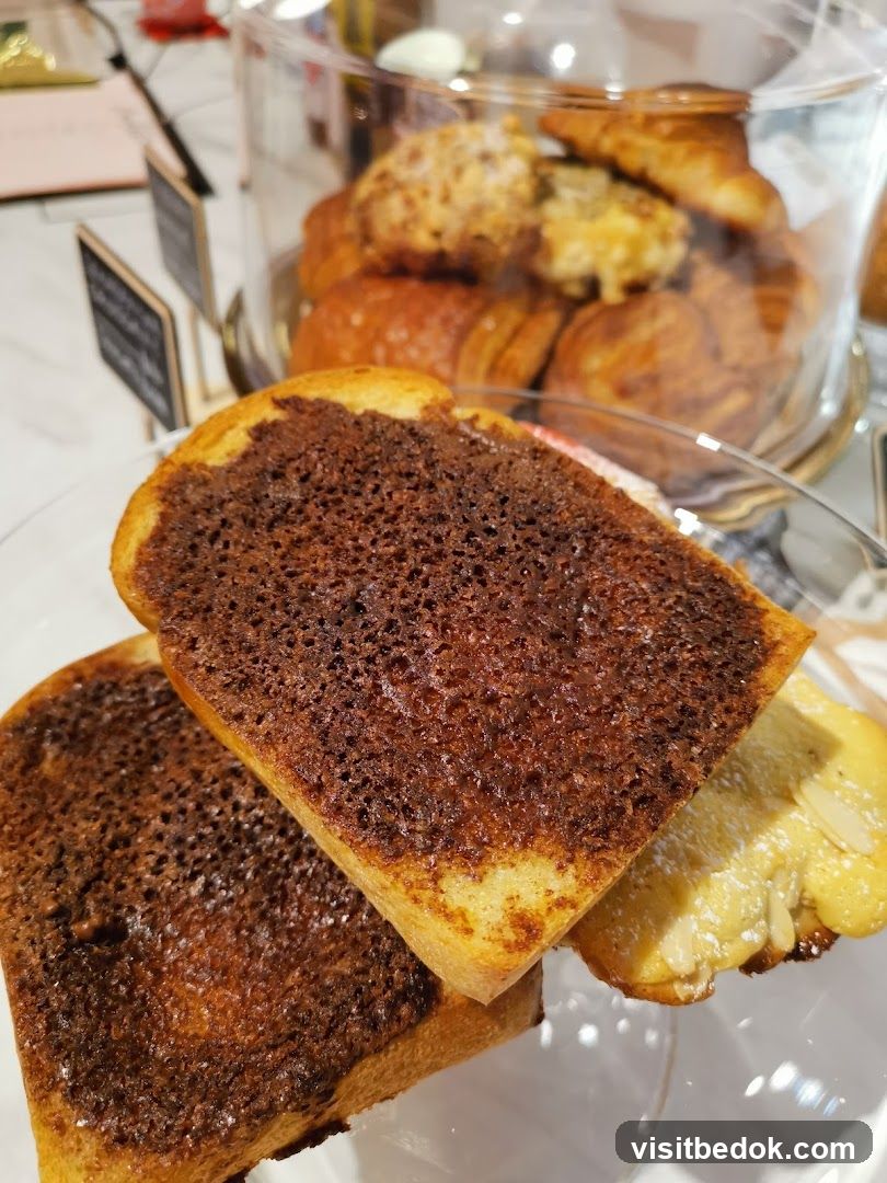 Toasted Bread with Chocolate Spread