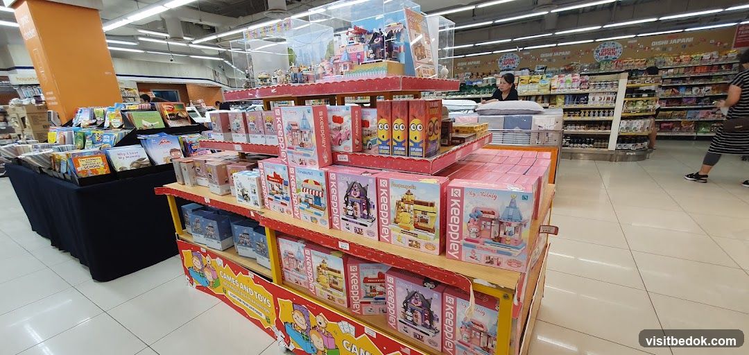 Toys and Books Display