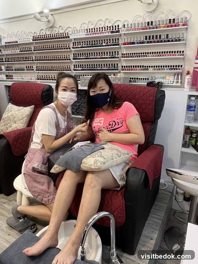 Nail Salon Interior