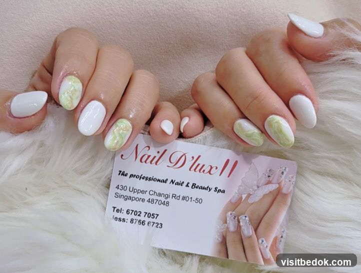 Nail D'lux!! Business Card