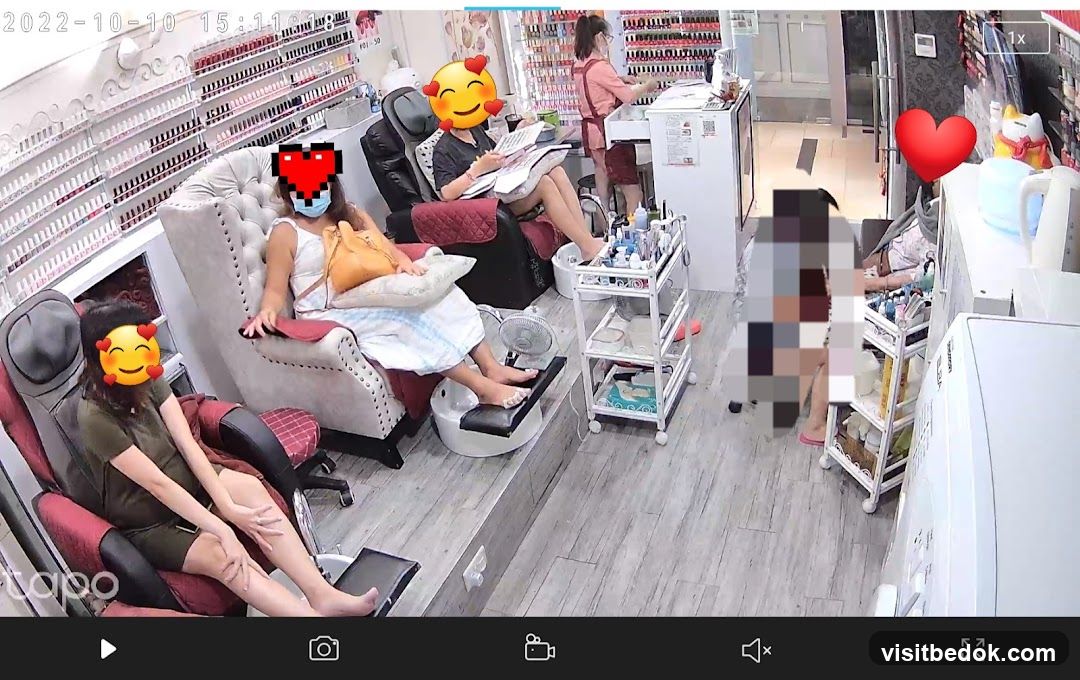 Nail Salon Interior