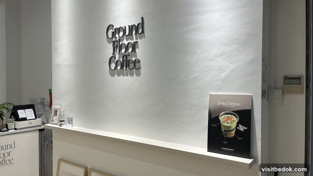 Ground Floor Coffee Signage and Advertisement
