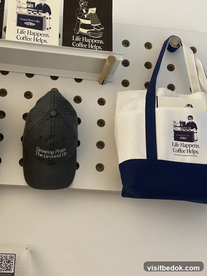 Coffee Shop Merchandise Display