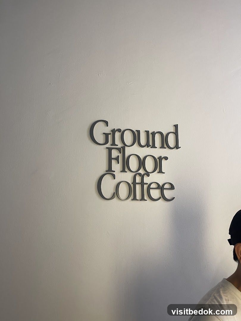 Ground Floor Coffee Sign