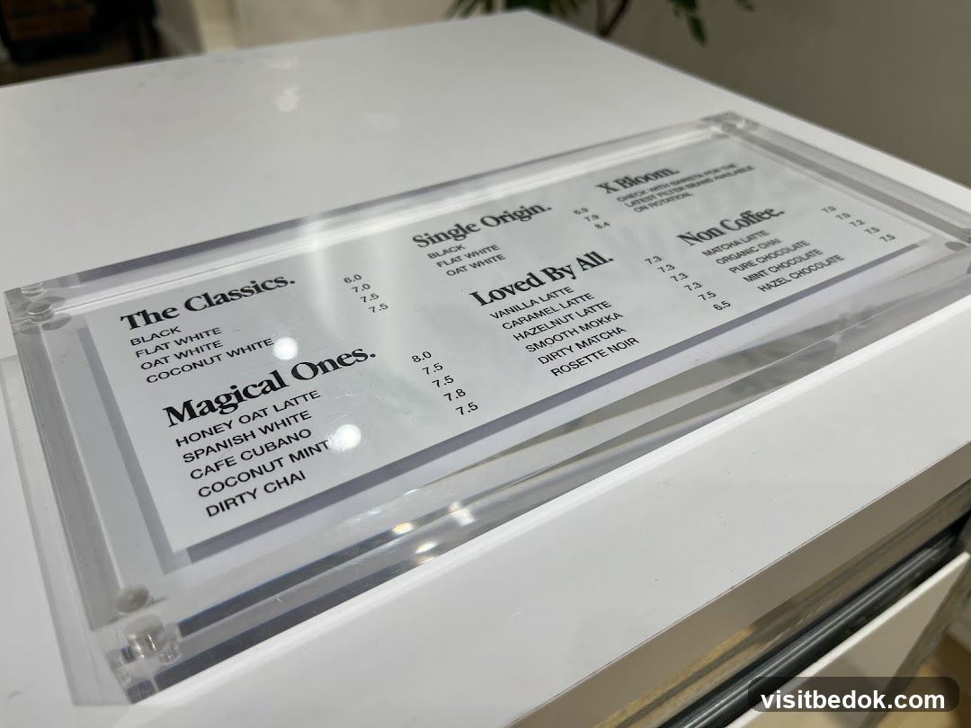 X Bloom Menu