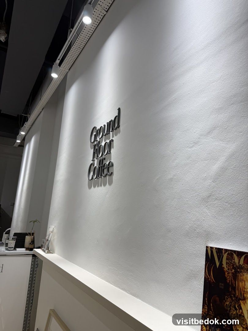 Ground Floor Coffee Sign