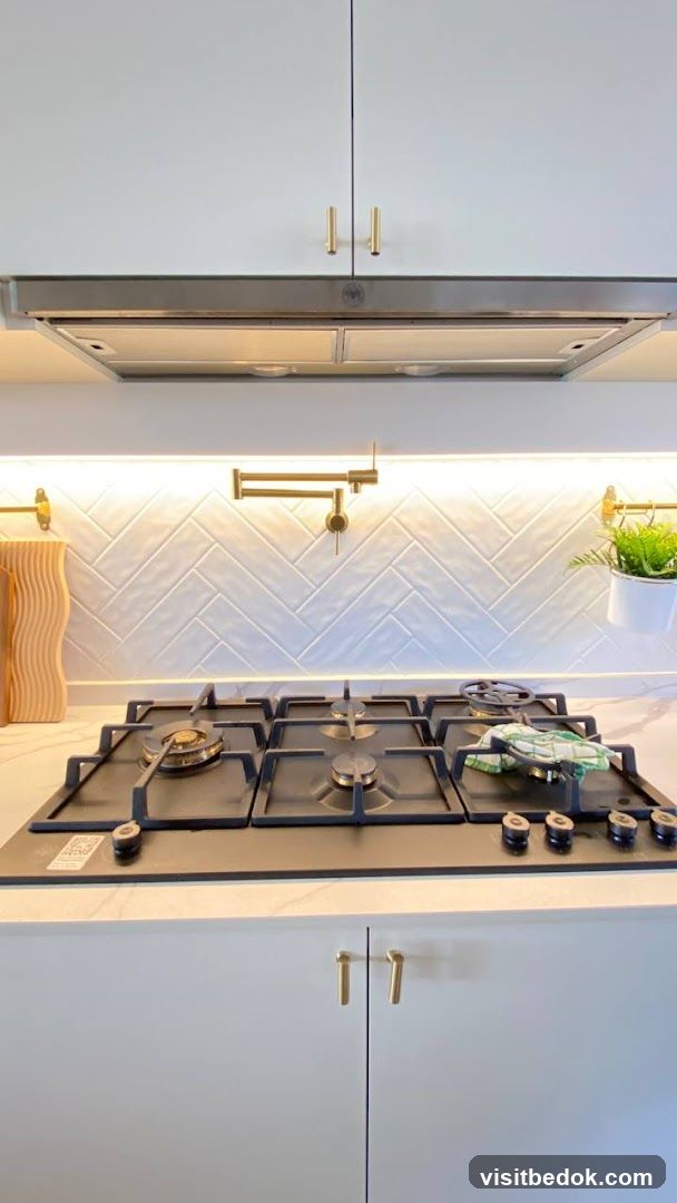 Modern Kitchen Gas Cooktop