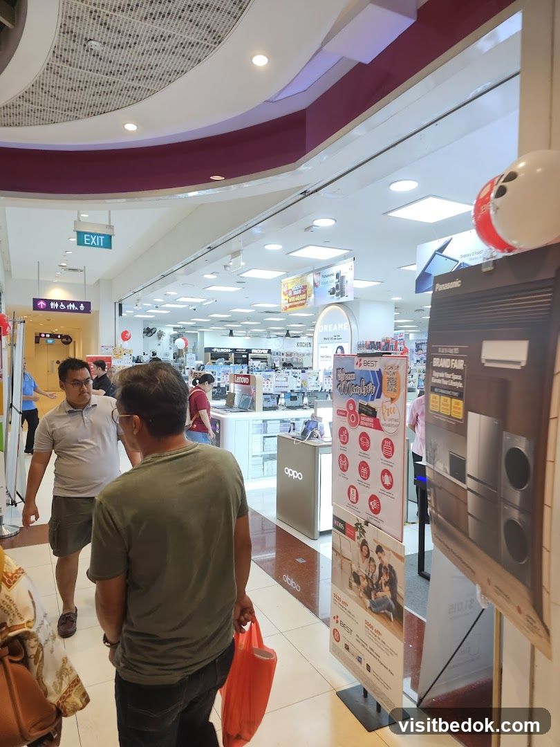Electronics Store Interior