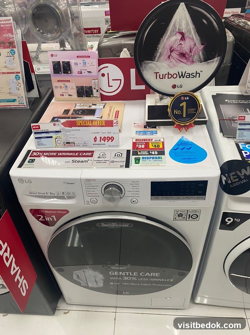 LG Washing Machine Display