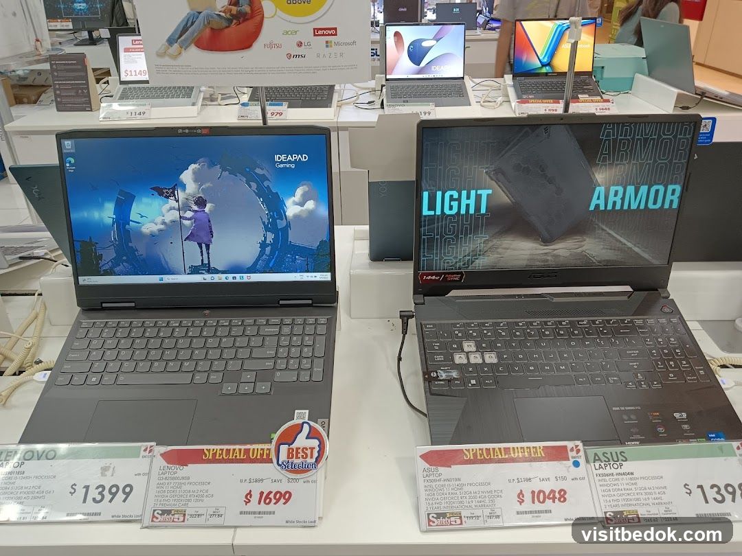 Electronics Store Display
