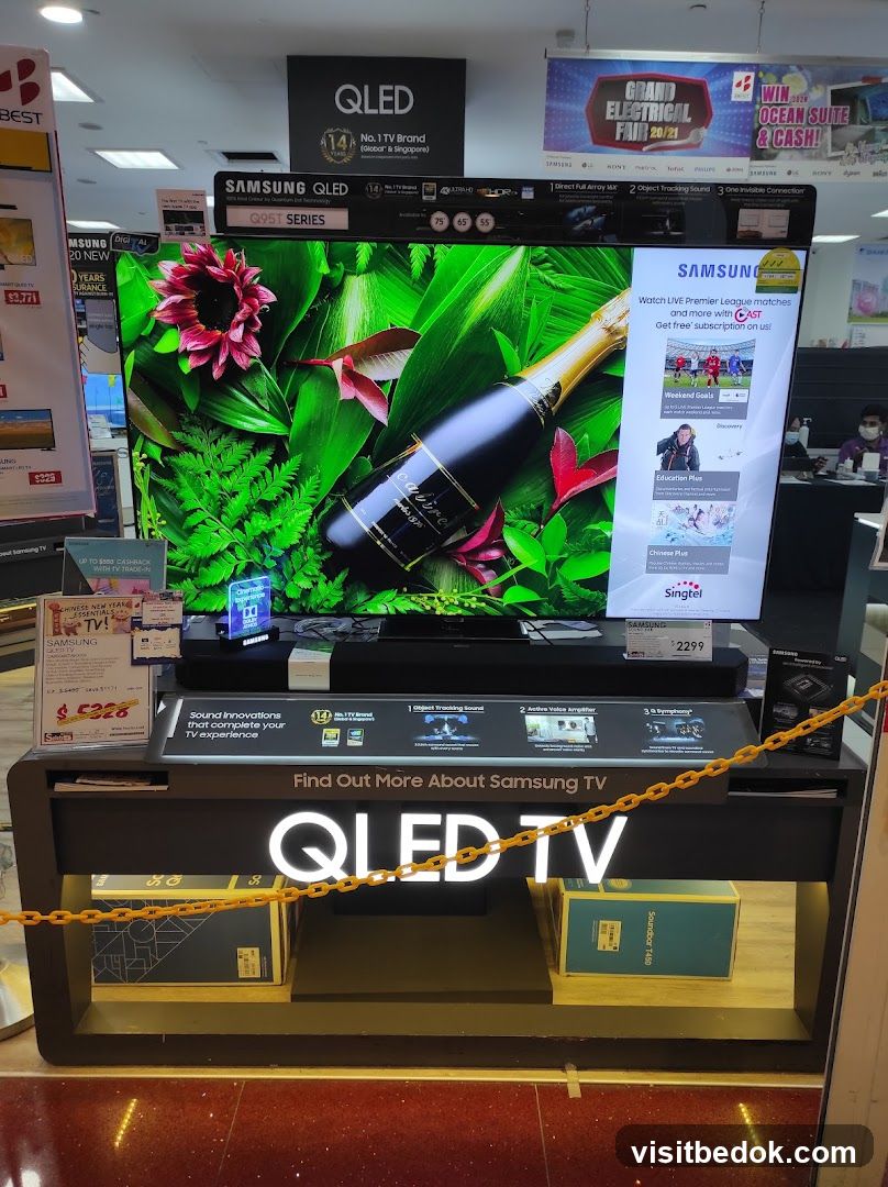 Samsung QLED TV Display