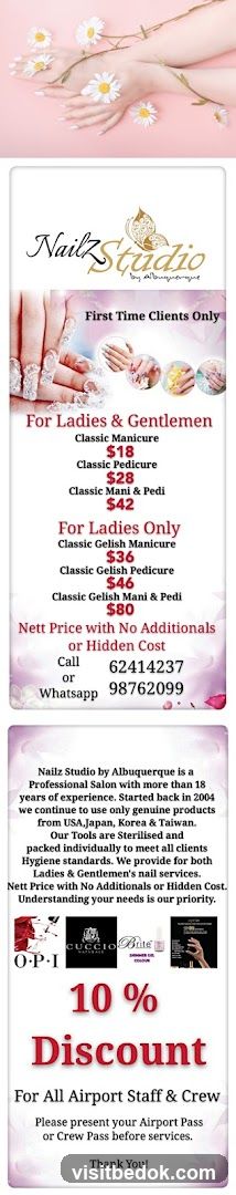 Nail Studio Discount Flyer