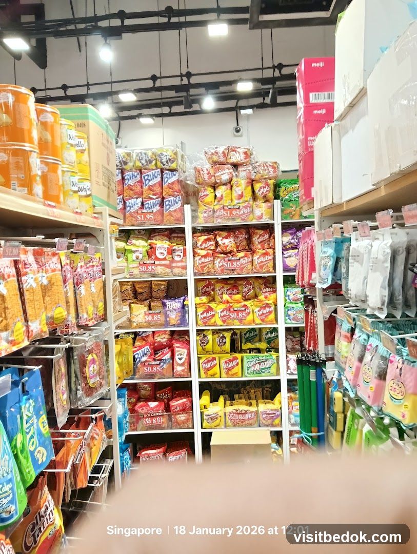 Snack Aisle in a Store
