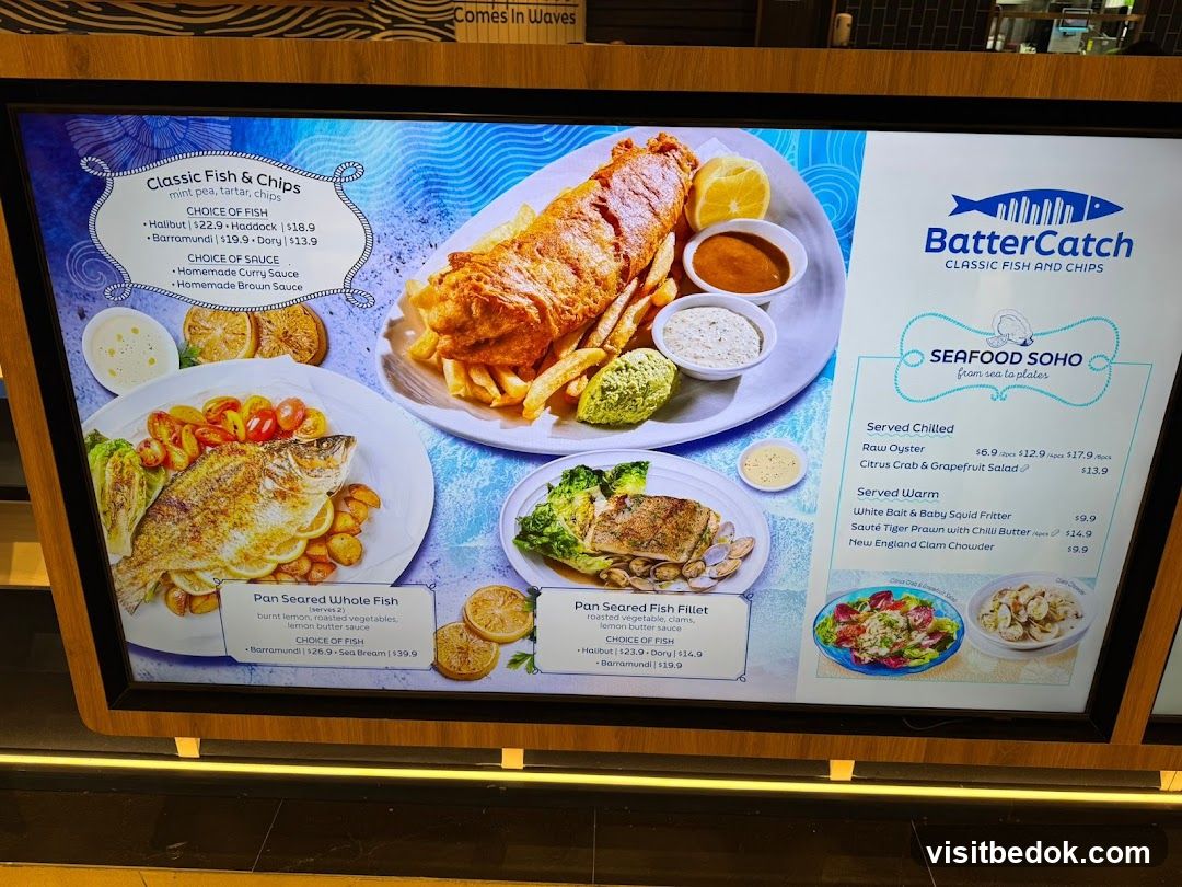 BatterCatch Classic Fish and Chips Menu