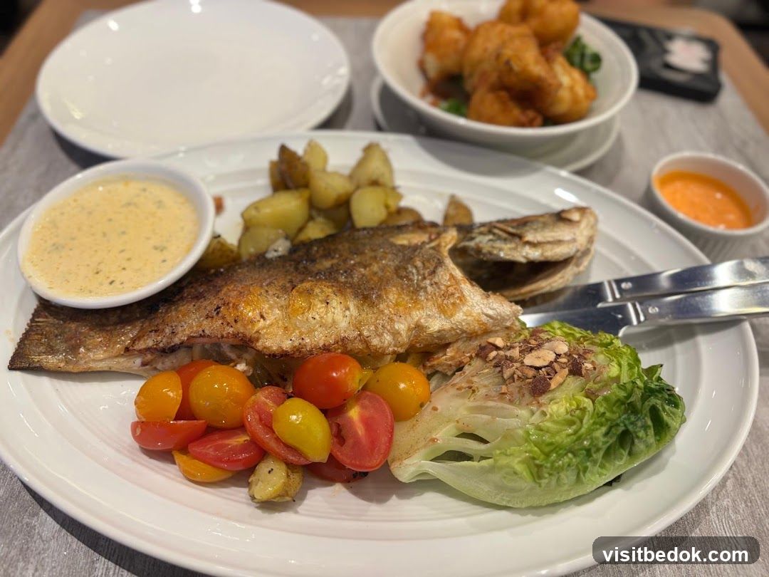 Whole Roasted Fish Platter