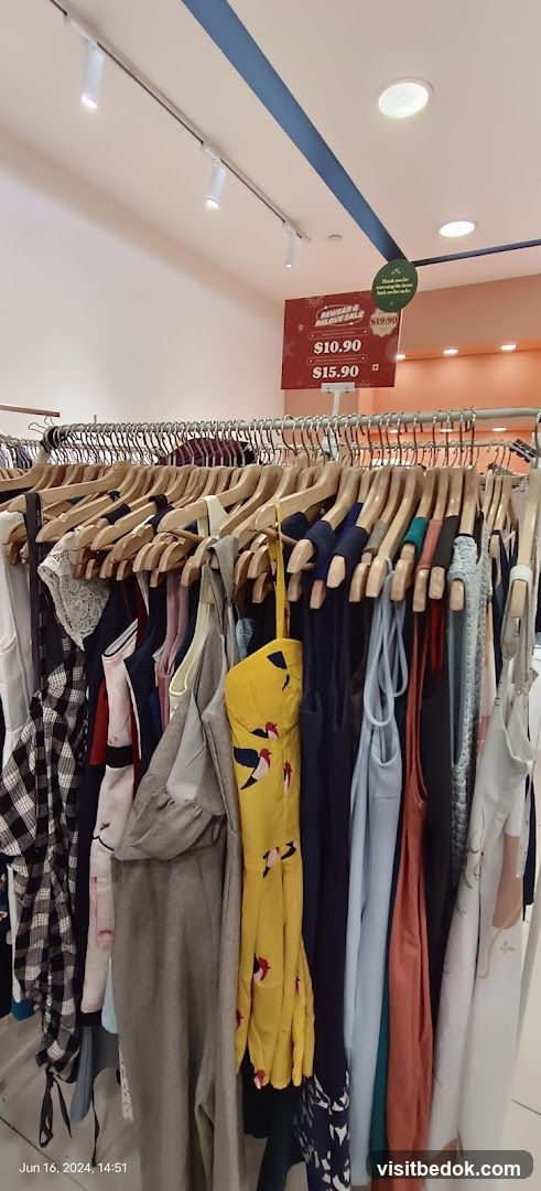 Clothing Sale Display