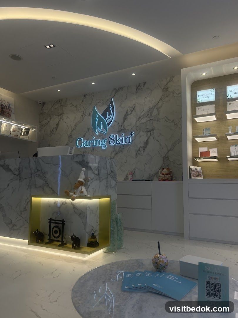 Caring Skin Reception Area