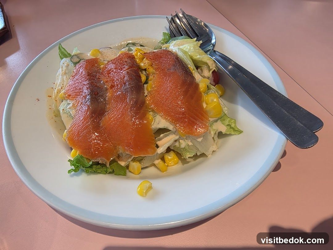 Smoked Salmon Salad